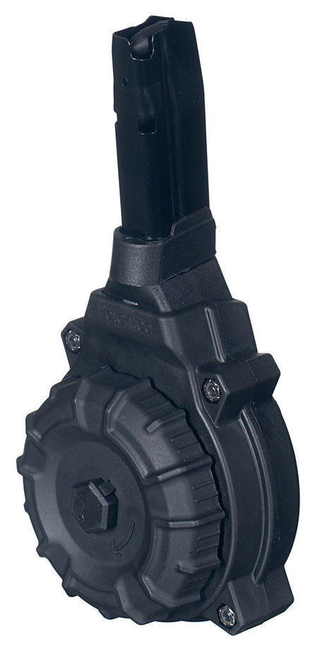 ProMag DRMA32 50rd Drum Magazine 9mm Luger for Sig P365/P365XL Black DuPont Zytel Polymer