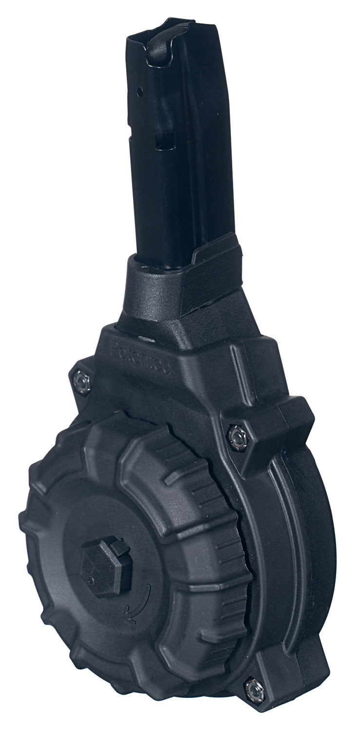 ProMag DRMA32 50rd Drum Magazine 9mm Luger for Sig P365/P365XL Black DuPont Zytel Polymer