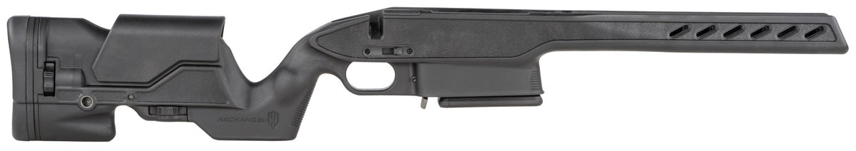 Archangel AAS111MLA Precision Elite Stock Black Synthetic Aluminum Pillar Bedded for Savage 110/111 Long Action Magnum