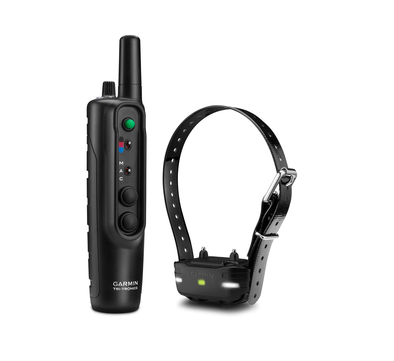 Garmin PRO 550 Bundle Black Handheld & Collar BarkLimiter Tri-Tronics LED Beacon Li-ion 3 Dogs 1 Mile