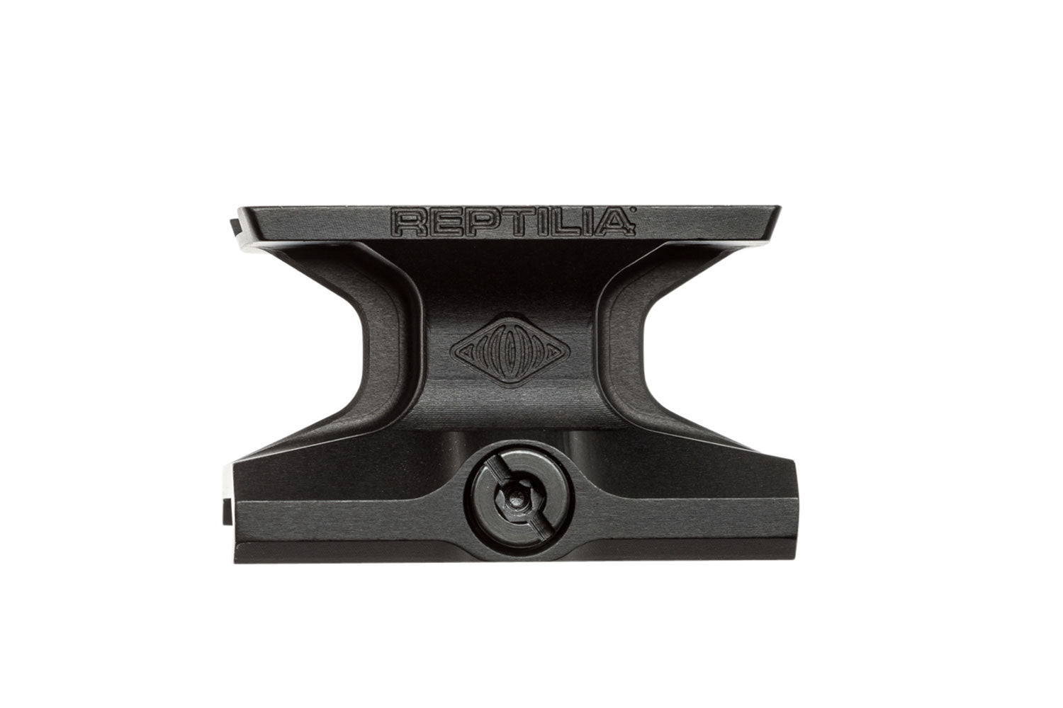 Reptilia 100004 DOT Mount Lower 1/3 Co-Witness Black Anodized Picatinny