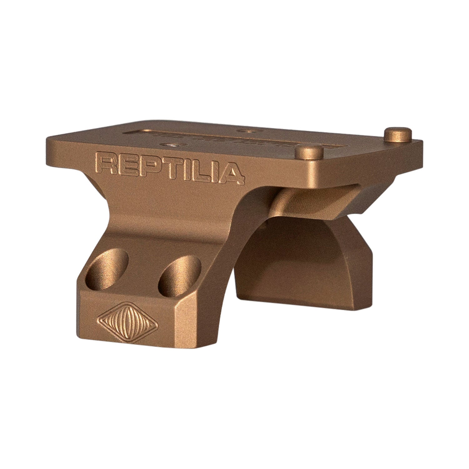 Reptilia 100029 ROF-90 FDE Anodized RMR Offset Mount for 34mm Geissele Super Precision