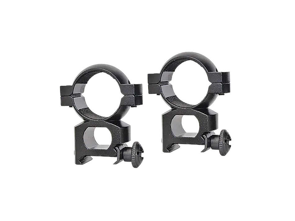 Traditions A798DS Quick Peep Scope Rings Matte Black 1-Inch Weaver Style