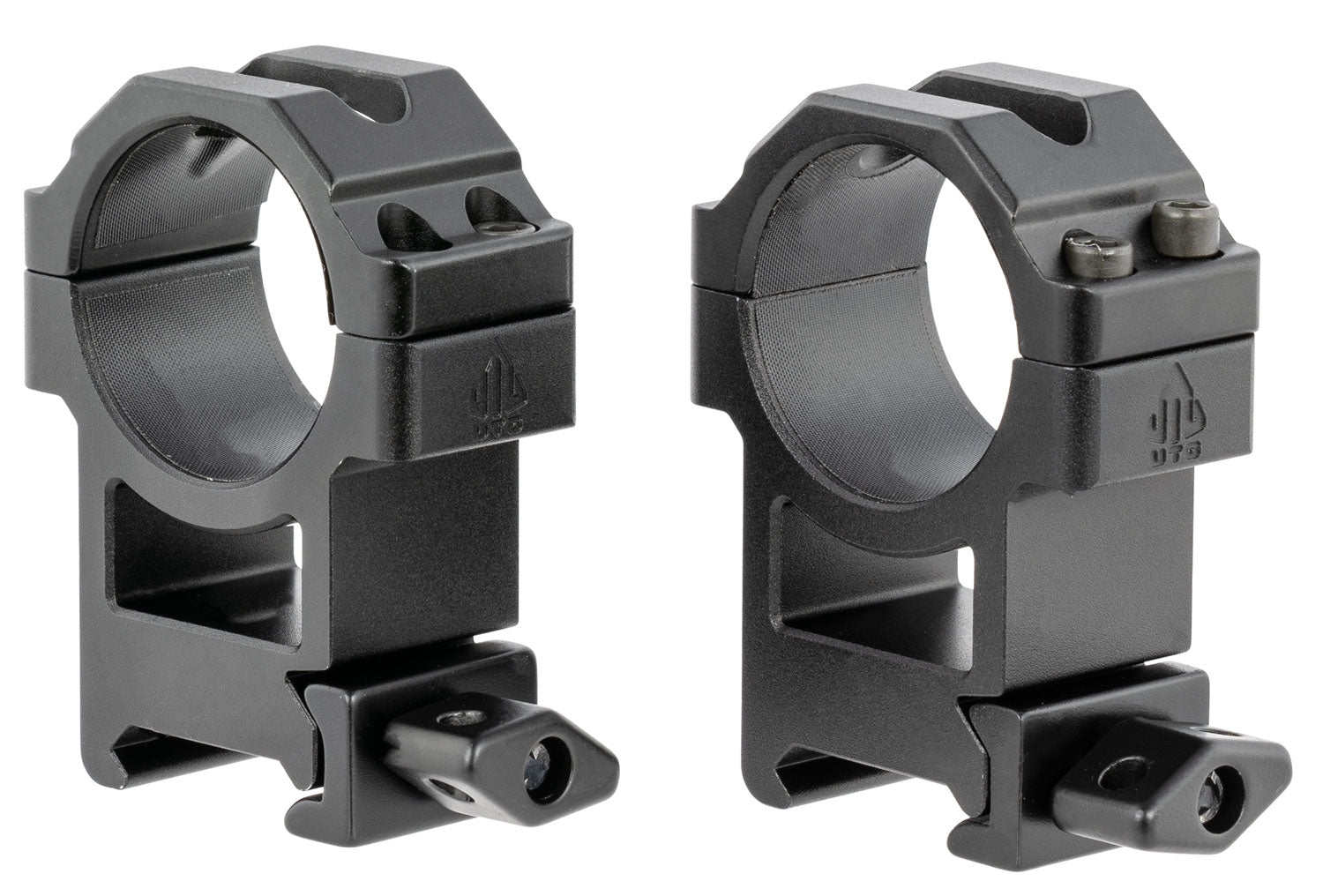 UTG RG2W3224 Max Strength Scope Rings Black Anodized 30mm High Profile 4-Screw