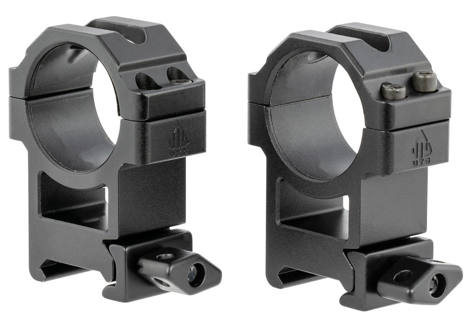 UTG RG2W3224 Max Strength Scope Rings Black Anodized 30mm High Profile 4-Screw