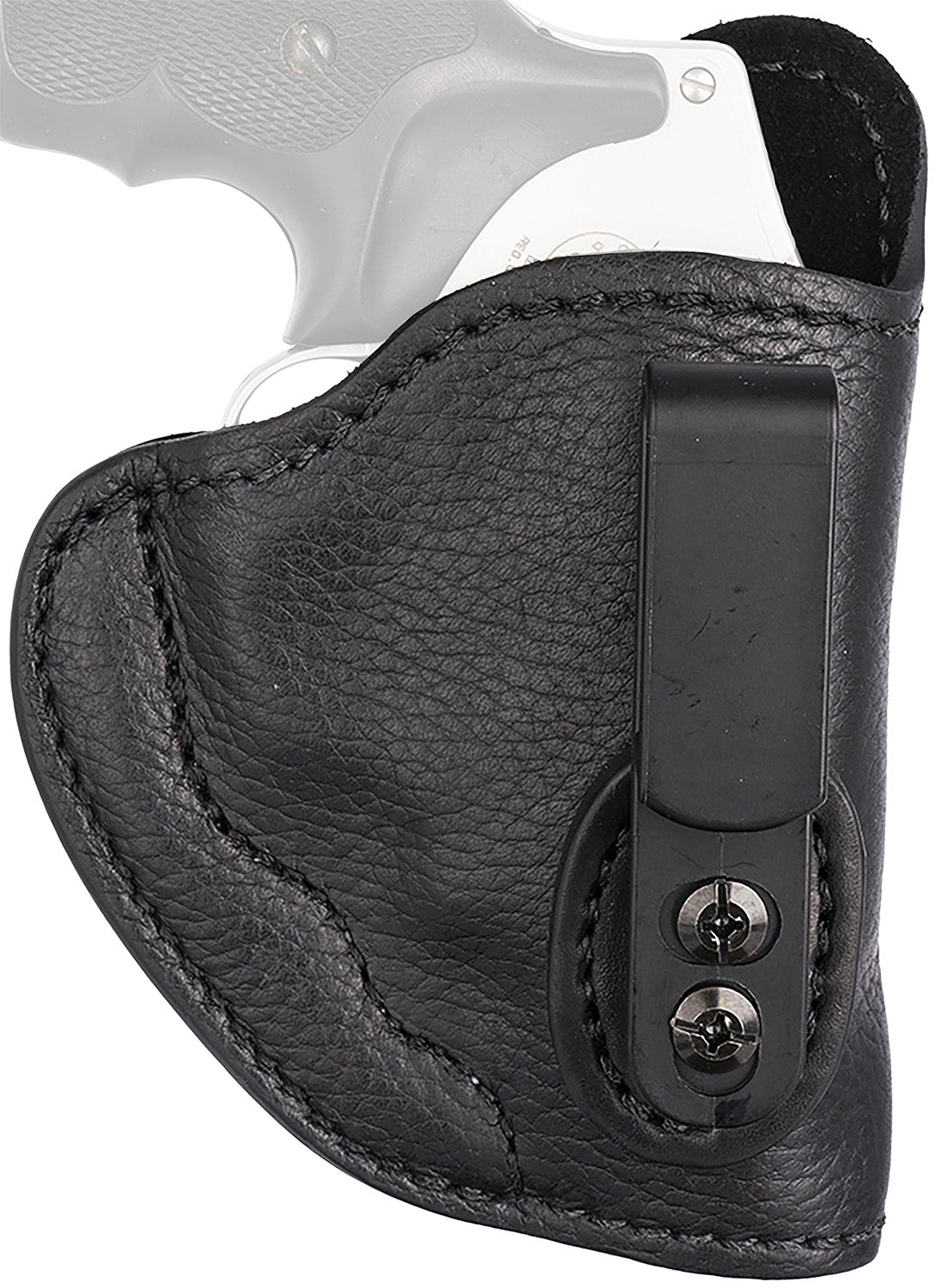 1791 Gunleather Ultra Custom IWB Size 02 Night Sky Black Leather Holster – Right Hand, Fits S&W J-Frame / Ruger LCR