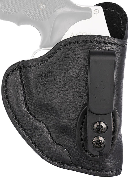 1791 Gunleather Ultra Custom IWB Size 02 Night Sky Black Leather Holster – Right Hand, Fits S&W J-Frame / Ruger LCR