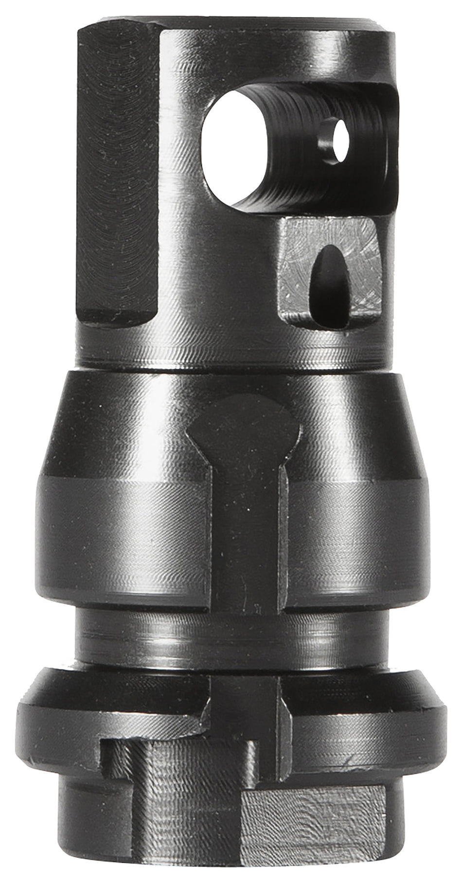 Dead Air DA111 KeyMicro Muzzle Brake 30 Cal 5/8"-24 tpi 2.06" OAL Black
