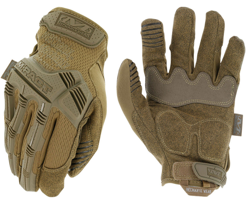 Mechanix Wear MPT-72-011 M-Pact Coyote Tactical Impact Gloves XL Synthetic Leather