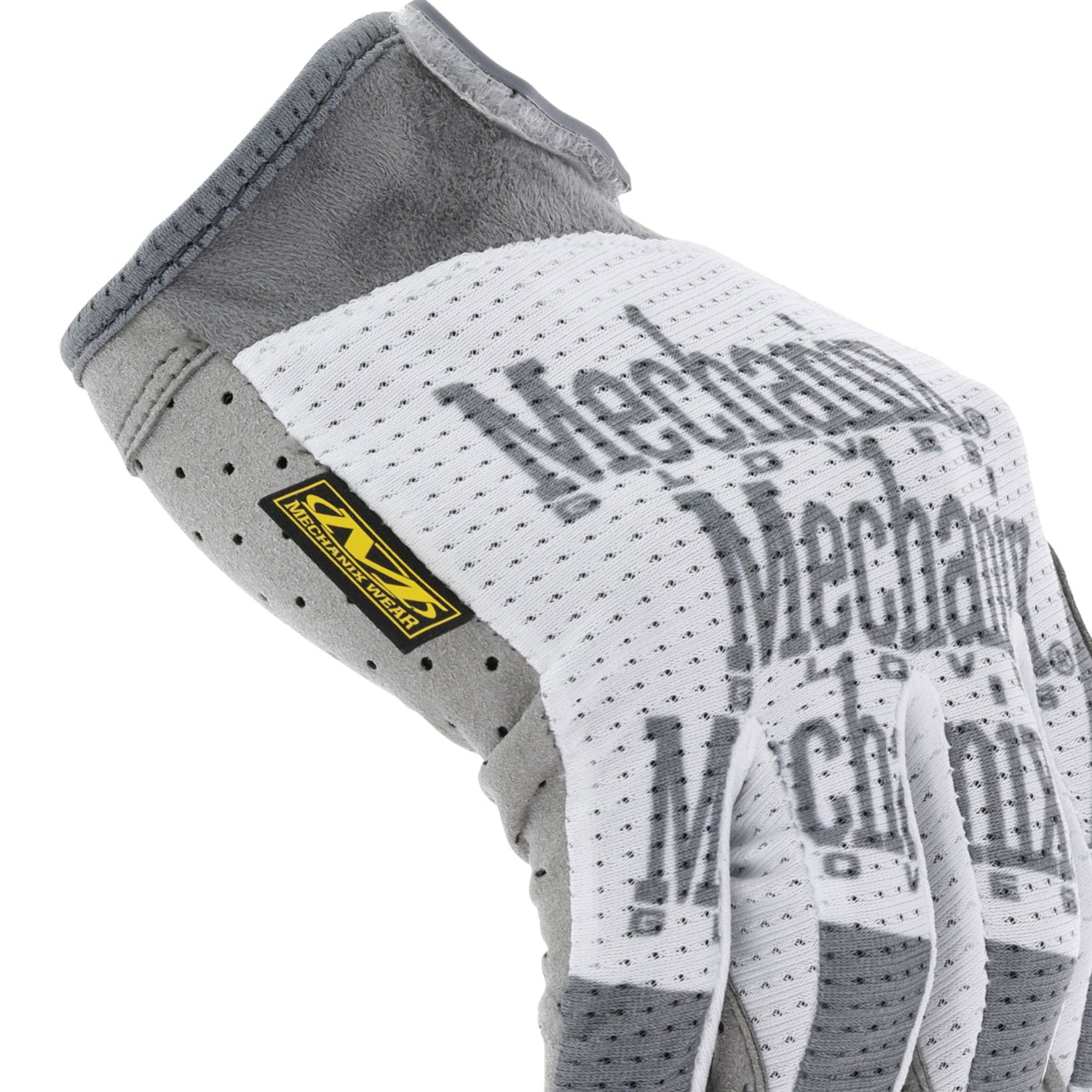 Mechanix Wear MSV-00-010 Specialty Vent White Synthetic Leather Ventilated Gloves Large