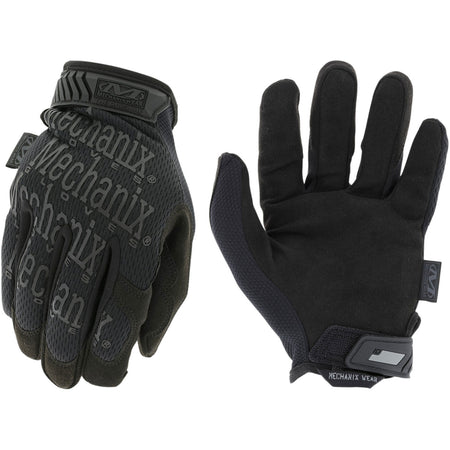 Mechanix Wear MG55008 Original Covert Tactical Gloves Black Synthetic Leather Small