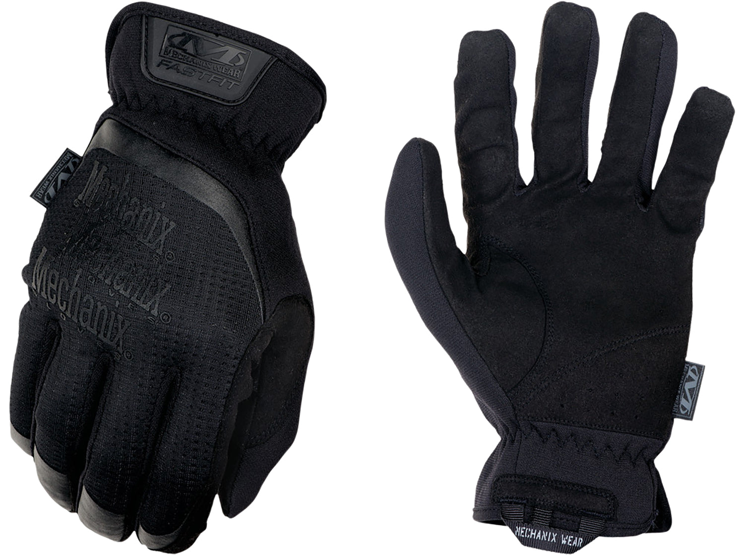 Mechanix Wear FFTAB-55-010 FastFit Covert Large Touchscreen Tactical Gloves Synthetic Leather