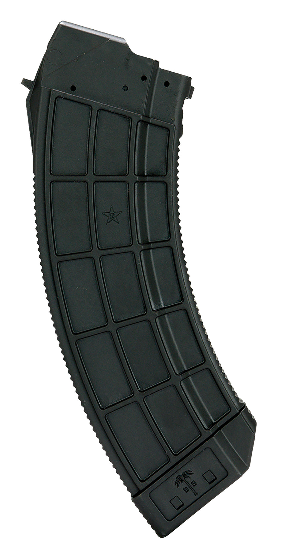 US Palm MA943A Standard 30-Round 7.62x39mm AK-47 Magazine Black Polymer