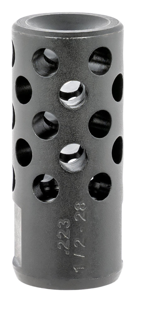 Ruger 90486 Radial Ported Muzzle Brake AR-15 5.56 NATO Black Oxide Steel 1/2"-28 tpi, 1.75" OAL