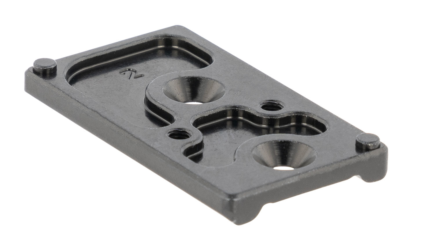 Ruger 90722 Ruger-57 Optic Adapter Plate for Docter Meopta EOTech Noblex Red Dots Matte Black Aluminum