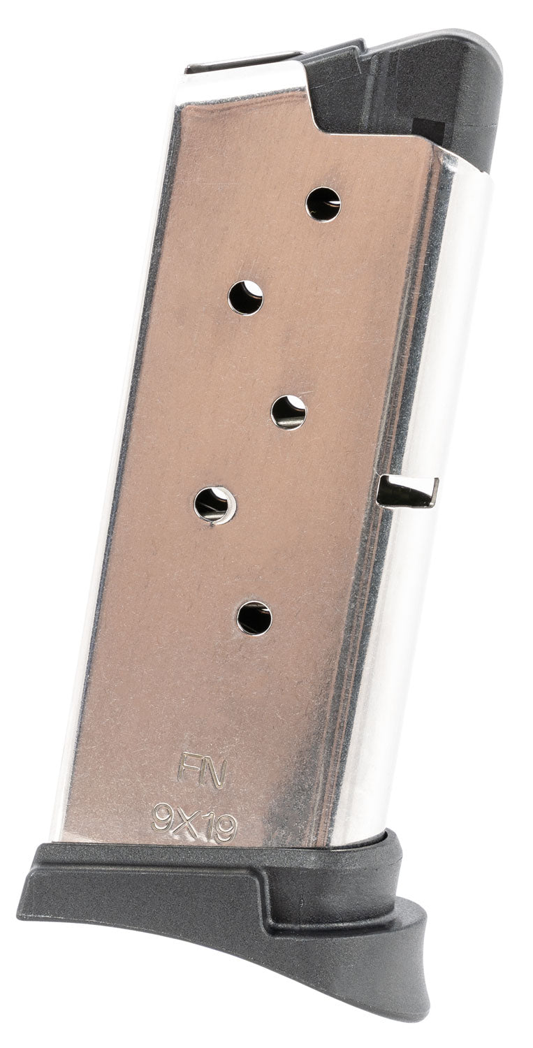 FN 20100262 503 6-Round 9mm Luger Magazine Stainless/Black