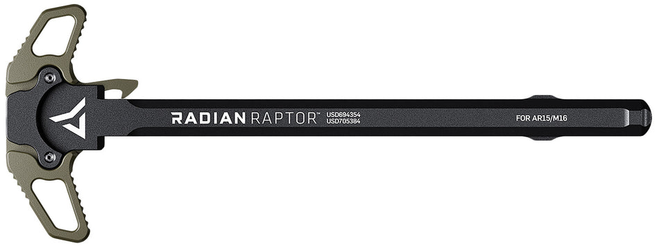 Radian Weapons Raptor Ambi Charging Handle OD Green AR-15/M16