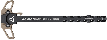 Radian Weapons Raptor SD Ambi Charging Handle FDE Gas Ported Shaft AR-15/M16