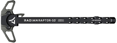 Radian Weapons Raptor SD Ambi Charging Handle Radian Gray Gas Ported AR-15/M16