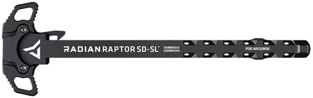 Radian Weapons Raptor SD-SL Ambi Charging Handle Black Slim Line Gas Ported AR-15