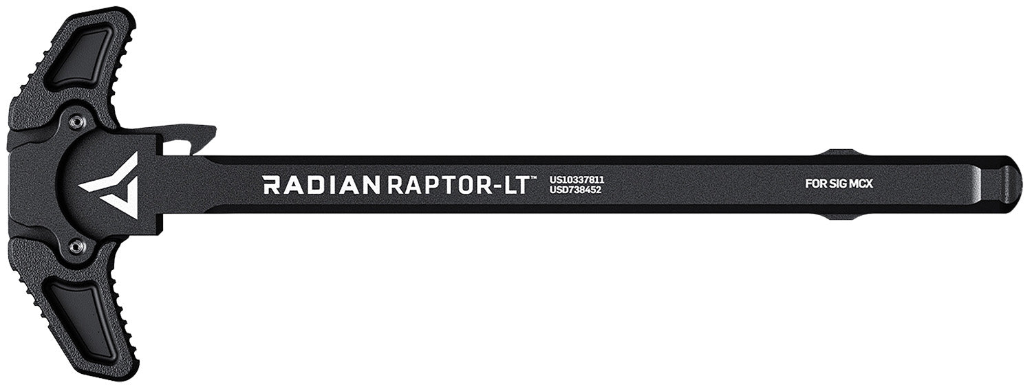 Radian Weapons Raptor LT Lightweight Ambi Charging Handle Black for Sig MCX