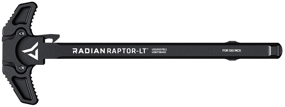 Radian Weapons Raptor LT Lightweight Ambi Charging Handle Black for Sig MCX