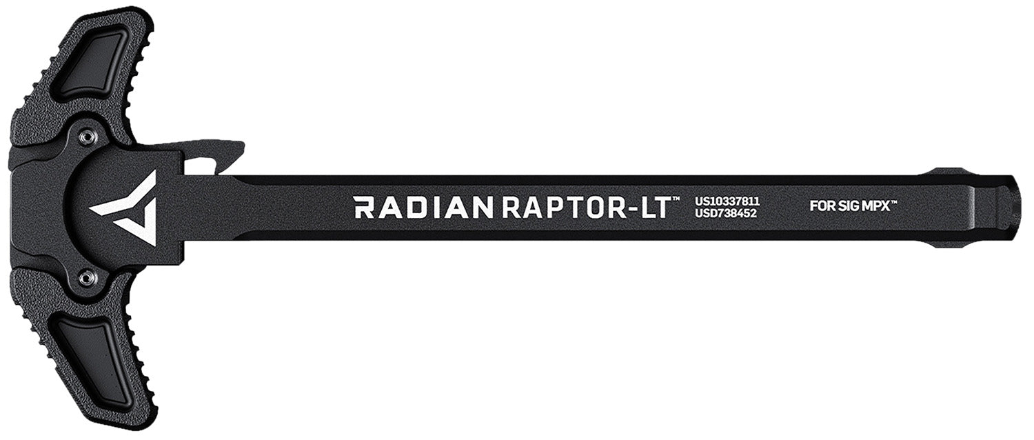 Radian Weapons Raptor LT Lightweight Ambi Charging Handle Black for Sig MPX
