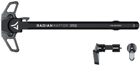 Radian Weapons Raptor Ambi Charging Handle & Talon 45/90 Safety Radian Gray AR-15