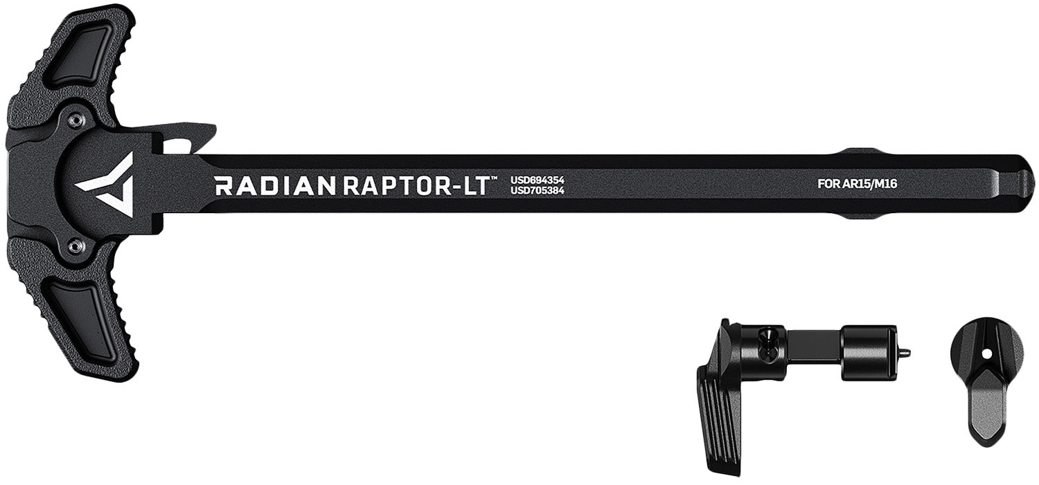 Radian Weapons Raptor LT Lightweight Charging Handle & Talon 45/90 Safety Black AR-15