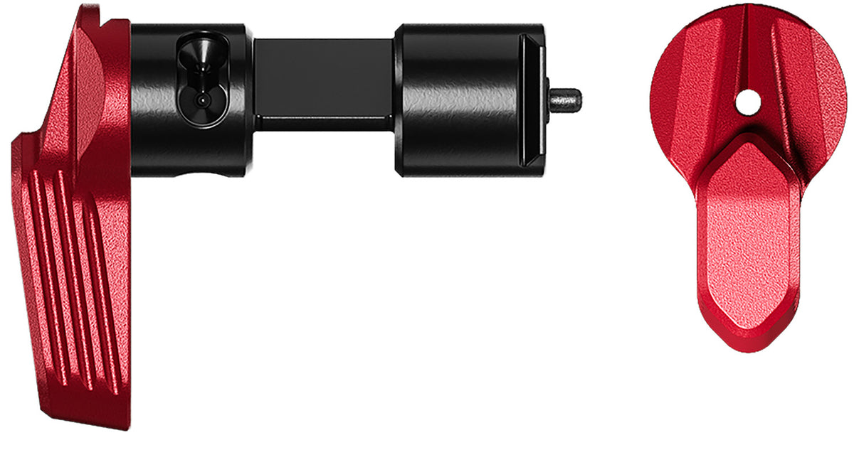 Radian Weapons Talon 45/90 Ambi Safety Selector Red AR-15/AR-10 Sig MCX/MPX
