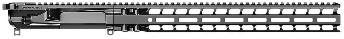 Radian Weapons R0193 Model 1 Upper Receiver & Handguard Set 15.5" M-LOK, Multi-Caliber, Radian Black Cerakote