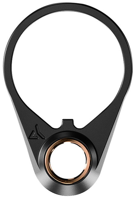 Radian Weapons R0078 Ultralight QD End Plate AR-15/M16 Black Anodized Aluminum with Titanium QD Cup