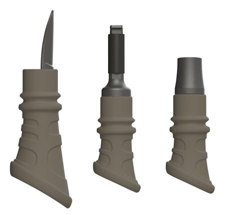 FOXPRO Furtaker Combo Pack 3-Piece Predator Hand Call Set, Tan