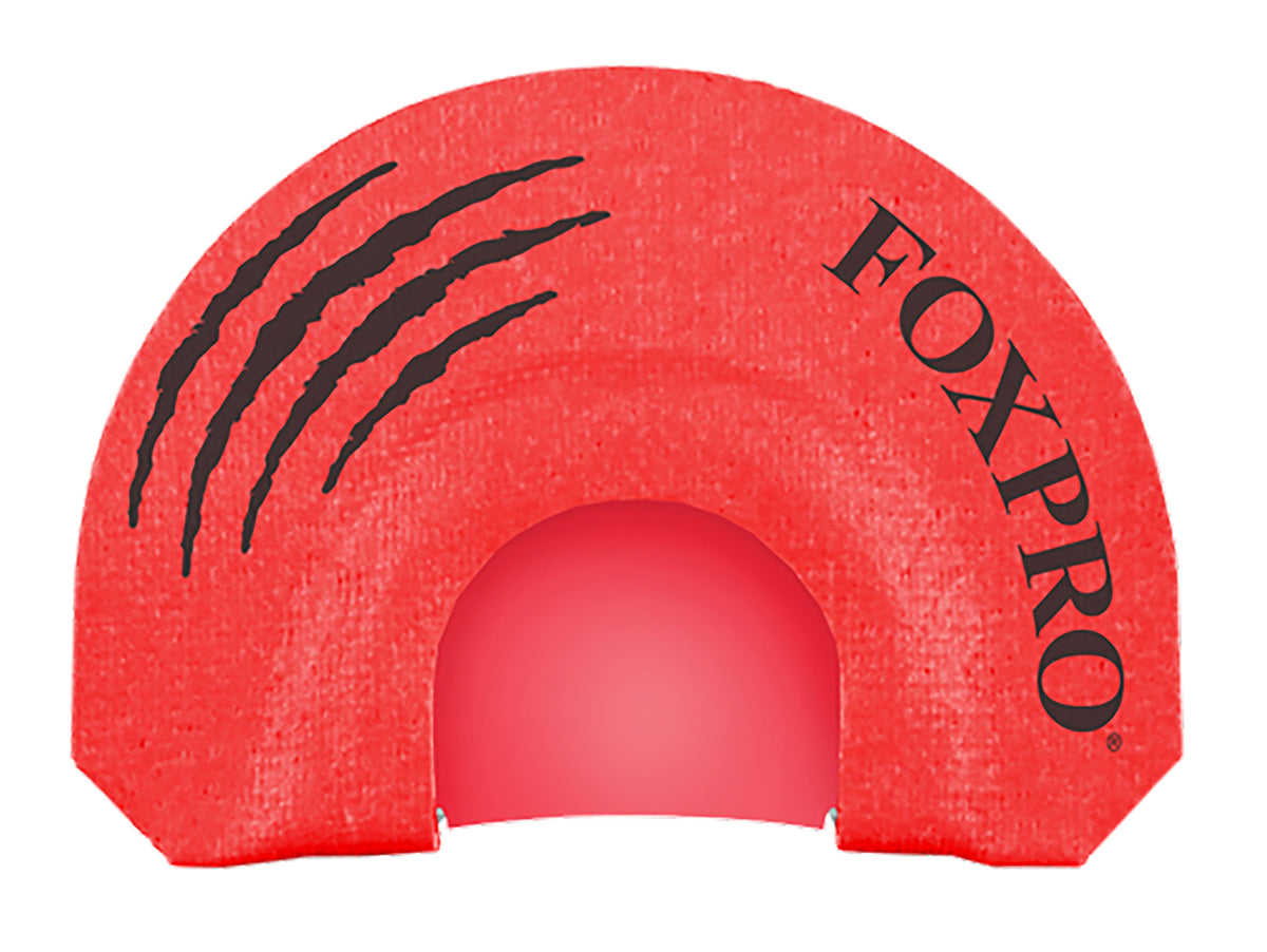 FOXPRO Top Gun Triple Reed Diaphragm Coyote Howler Call, Red