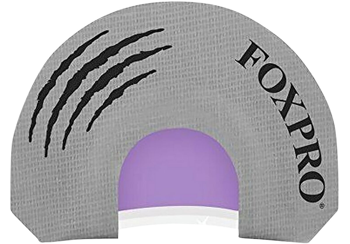 FOXPRO Raccoon Triple Reed Diaphragm Mouth Call, Gray
