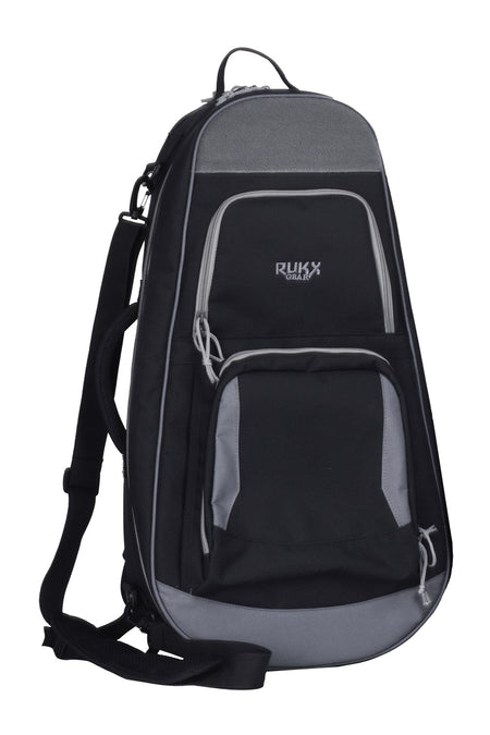 Rukx Gear ATICTARPB Discrete AR-Pistol Backpack Black 600D Polyester Holds 2 Tactical Pistols