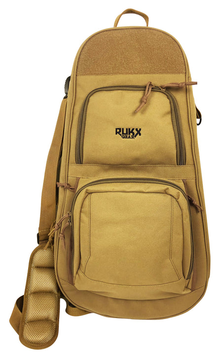 Rukx Gear ATICTARPT Discrete AR-Pistol Backpack Tan 600D Polyester