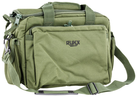 Rukx Gear ATICTRBG Tactical Range Bag Green 600D Polyester 16x7.5x10.5 In.