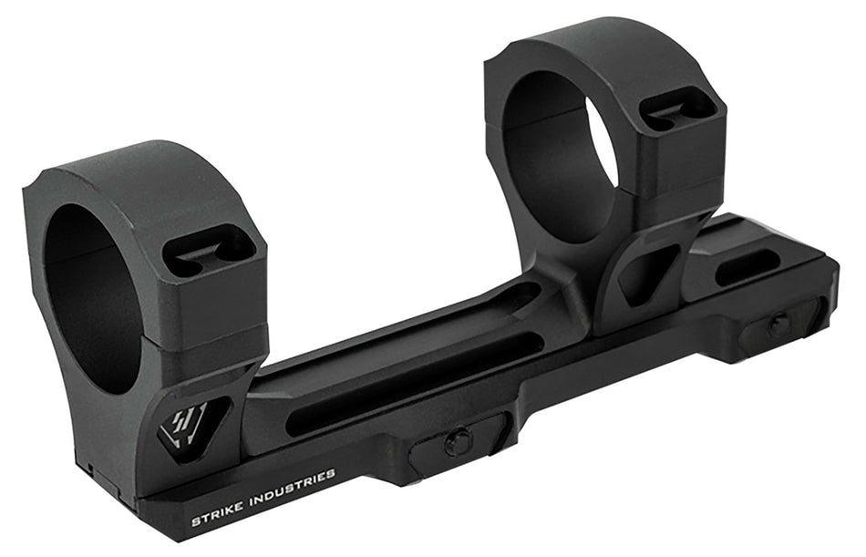 Strike Industries STRIKEASM Adjustable Scope Mount and Ring Combo Black Anodized 30mm