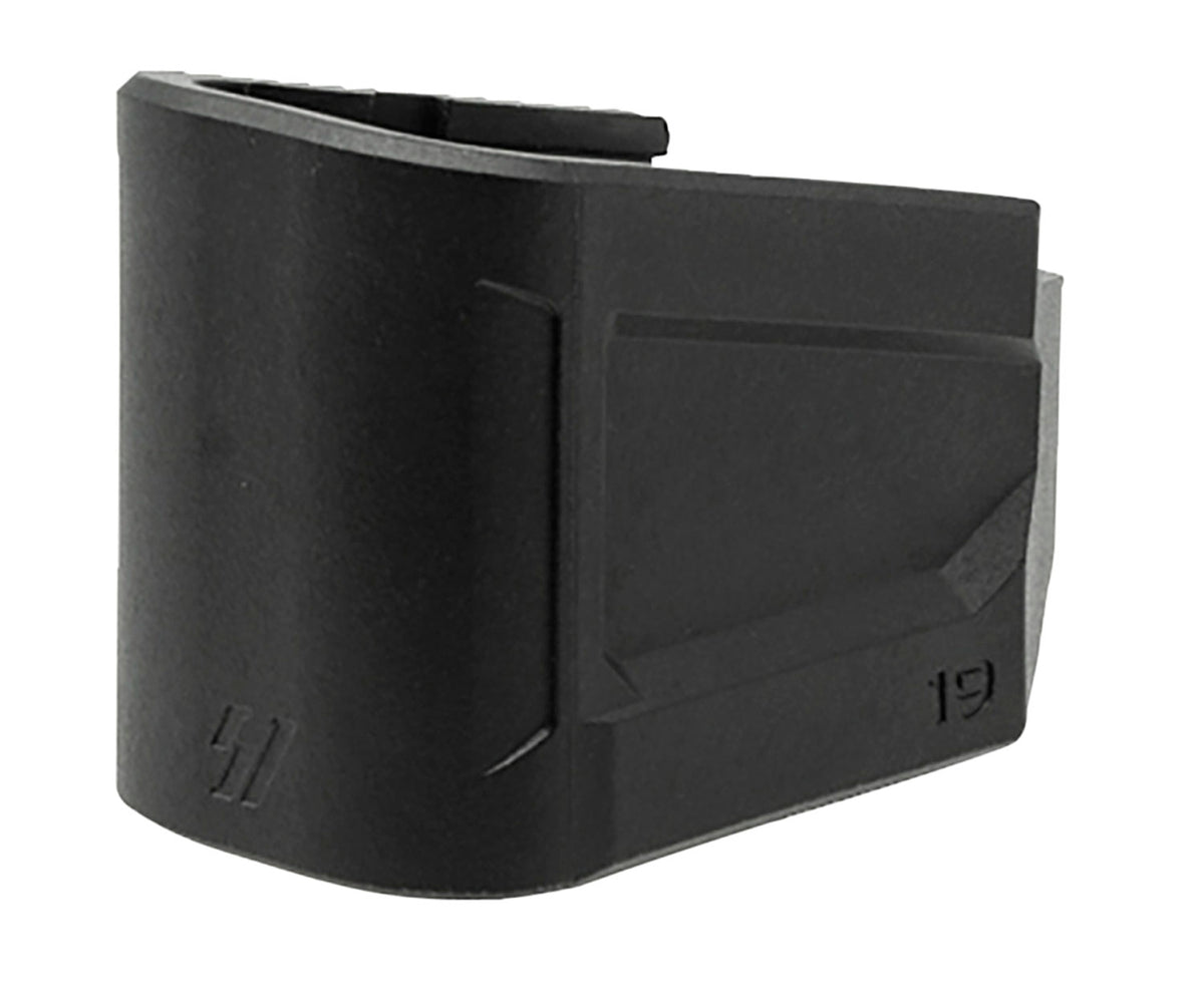 Strike Industries EMPG19 Enhanced Magazine Plate +5 Rounds 9mm Luger for Glock 19 Black Polymer