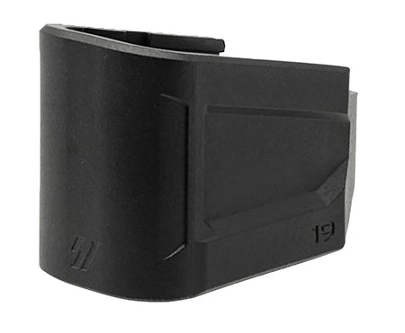 Strike Industries EMPG19 Enhanced Magazine Plate +5 Rounds 9mm Luger for Glock 19 Black Polymer