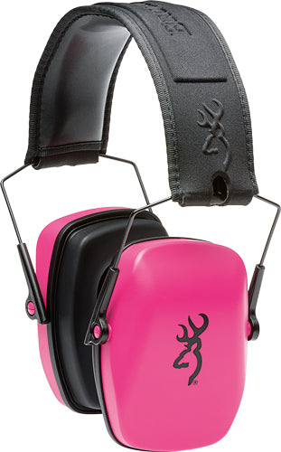 Browning Buckmark III Foldable Hearing Protector NRR 27dB Pink