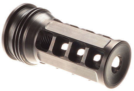 Huxwrx 1646 QD ELR Muzzle Brake Black 5/8"-24 TPI 2.30" OAL 338 Cal AR