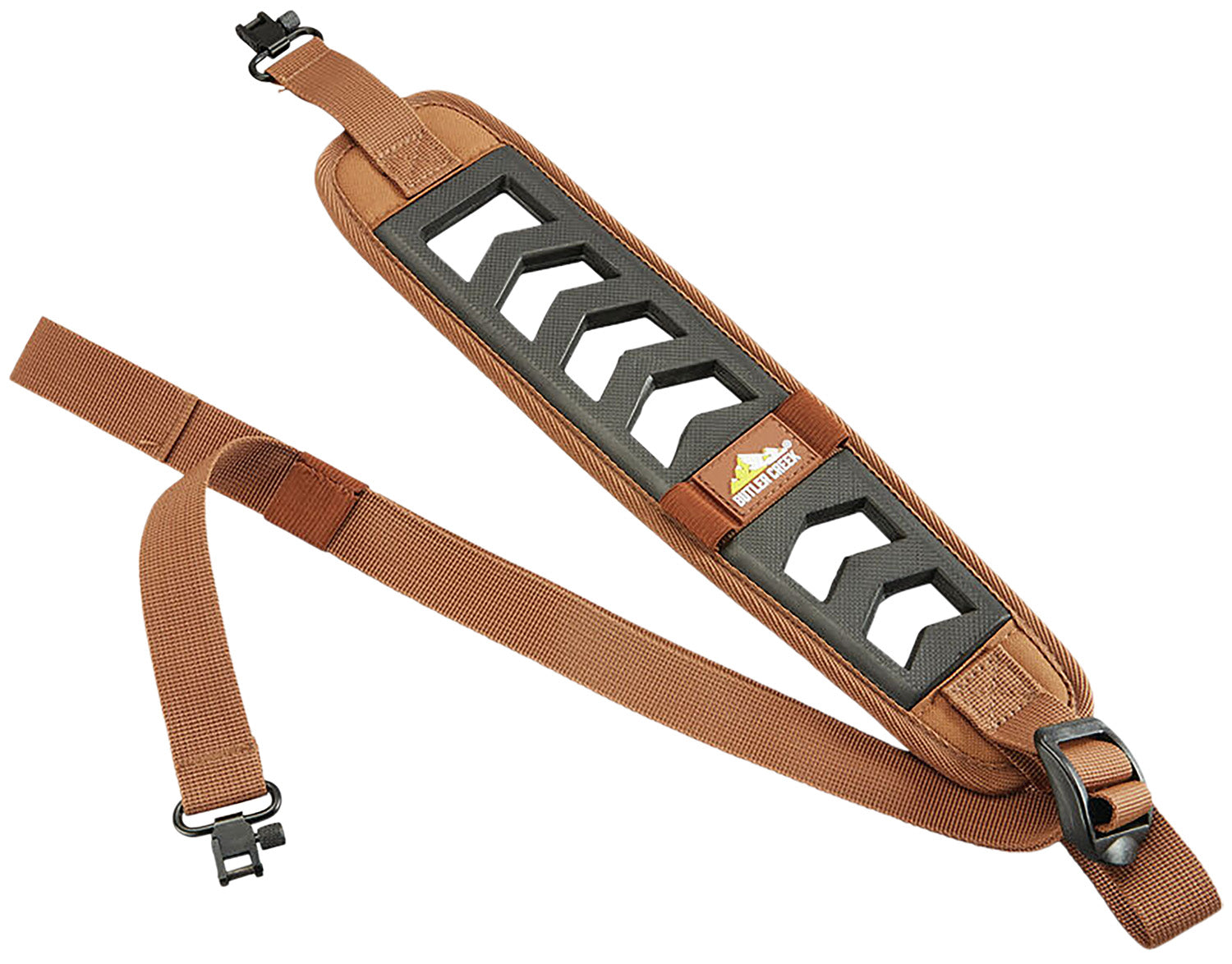 Butler Creek 190031 Featherlight Brown and Black Foam Rifle Sling Adjustable 22-36 Inch