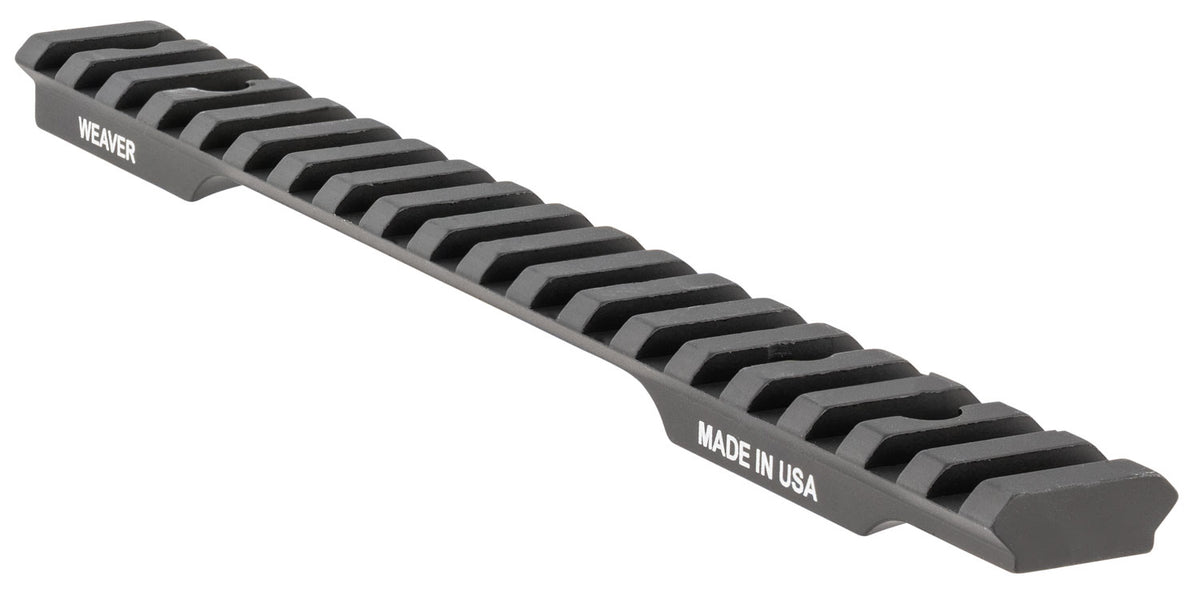 Weaver 99465 Tactical Multi-Slot Extended Base Black Aluminum Savage 110 Long Action 0 MOA