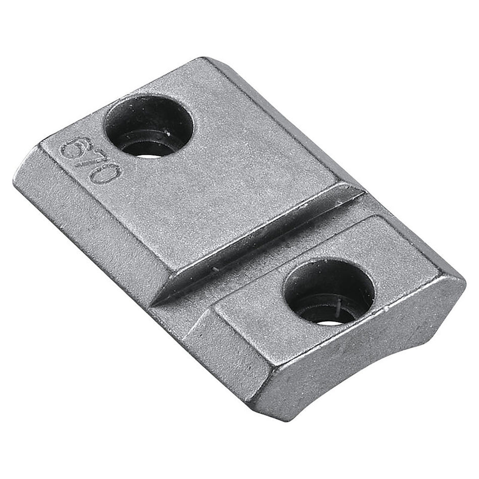 Weaver 48260 Grand Slam Top Mount Scope Base Silver Steel Savage 110