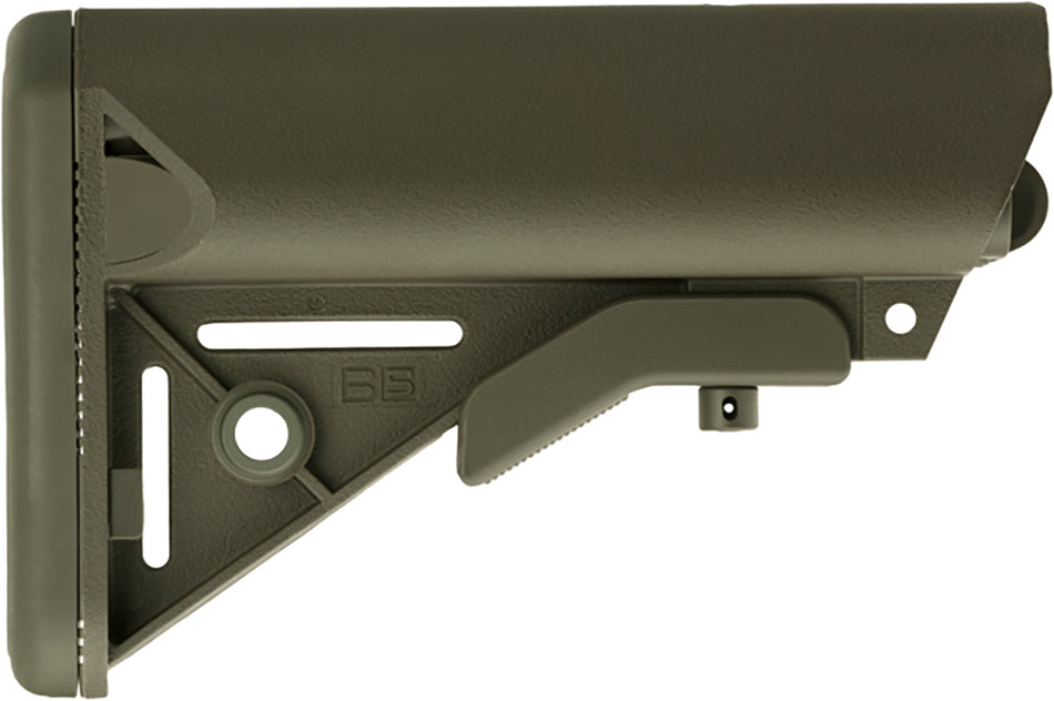 B5 Systems SOP1077 Enhanced SOPMOD Foliage Green Stock for AR-Platform Mil-Spec Extension