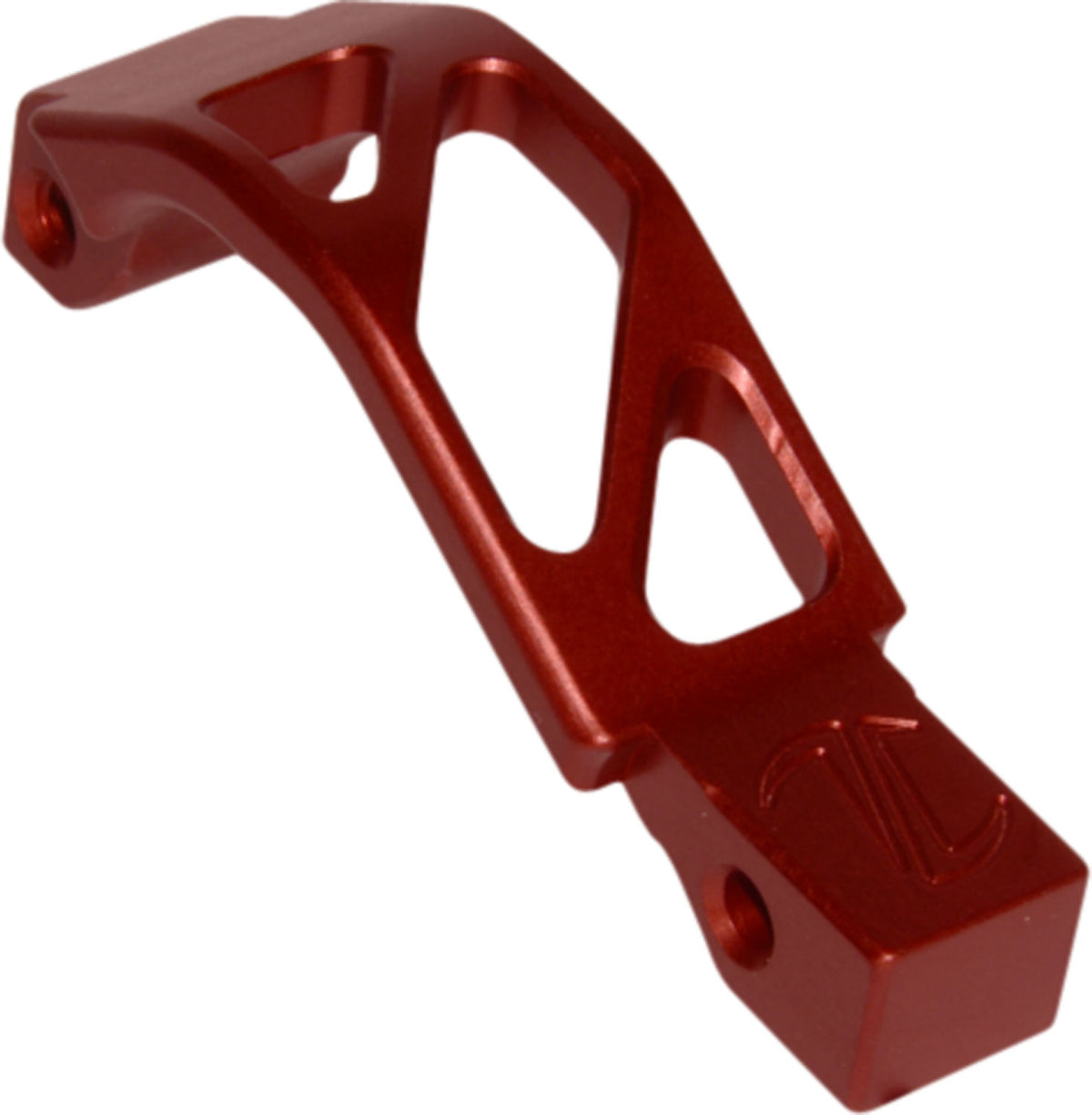 Timber Creek Outdoors AROTGR AR Oversized Drop-In Trigger Guard Red Anodized Aluminum AR-Platform