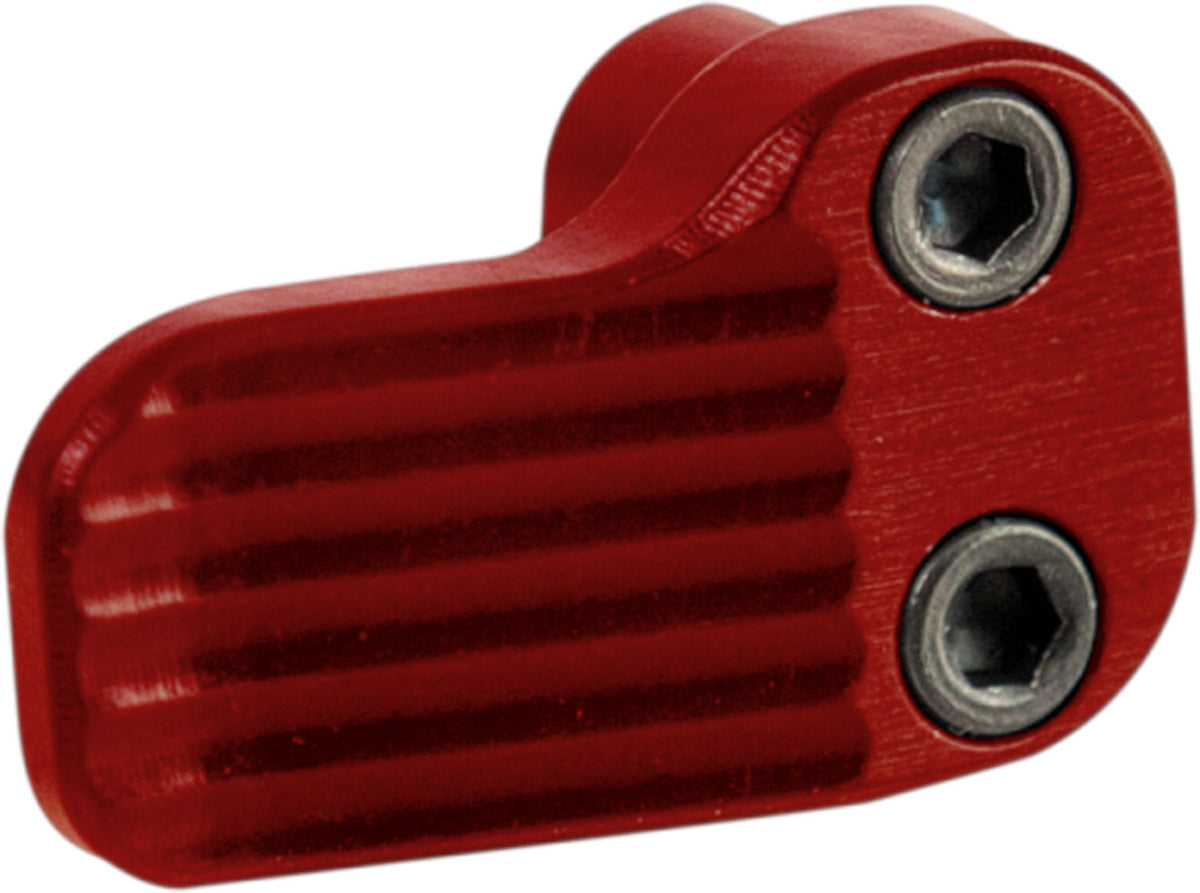 Timber Creek Outdoor AREMRR AR Extended Magazine Release Red Anodized Aluminum AR Platform