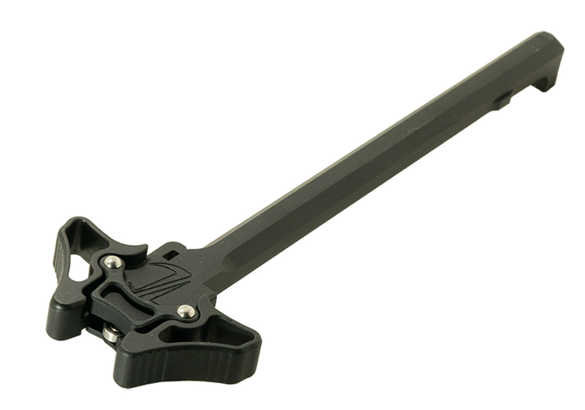 Timber Creek Outdoors Enforcer Mini Ambidextrous Charging Handle AR-Platform Black Hardcoat Anodized